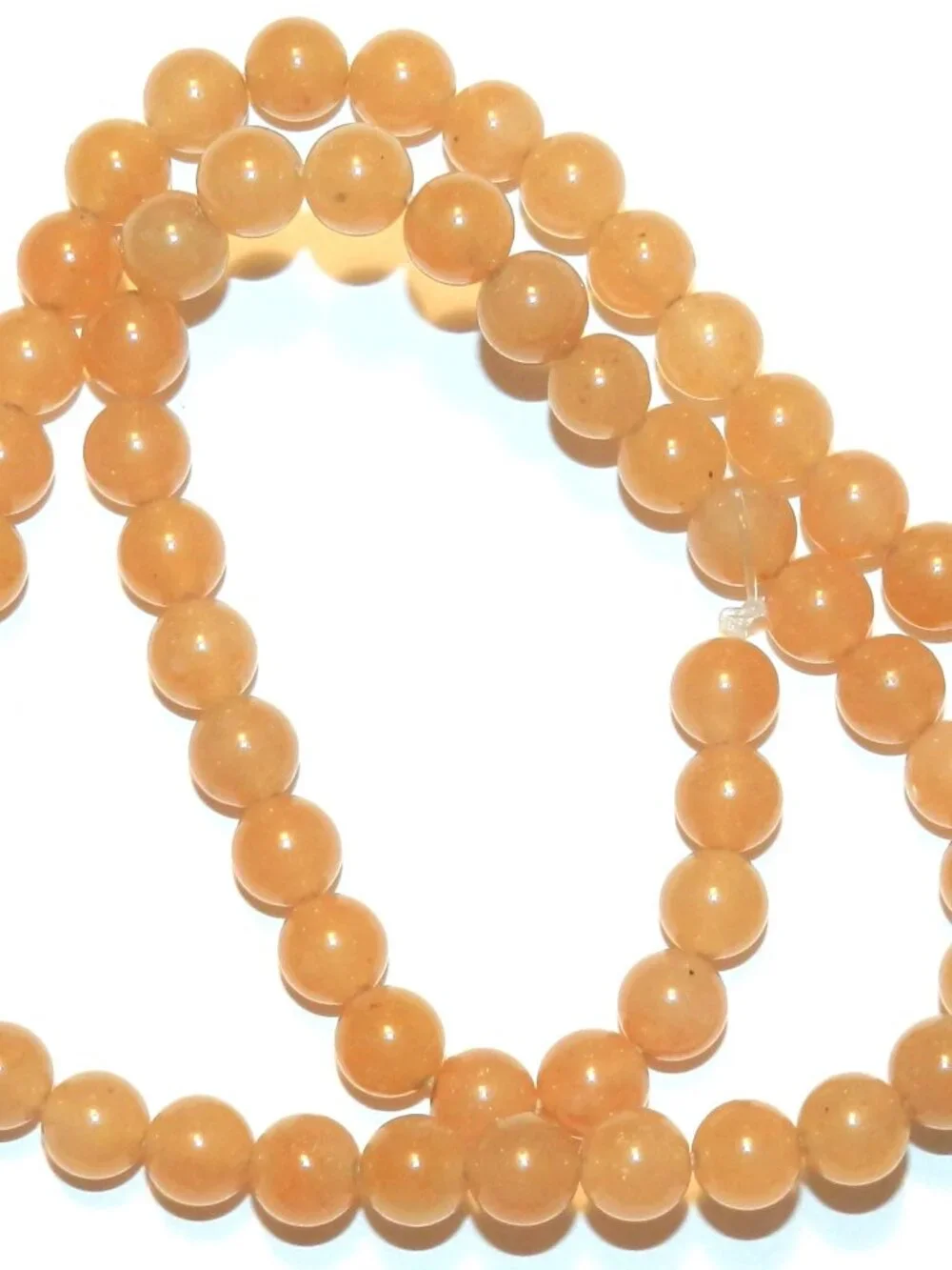 GR248 Red Aventurine 6mm Round Natural Gemstone Beads 16